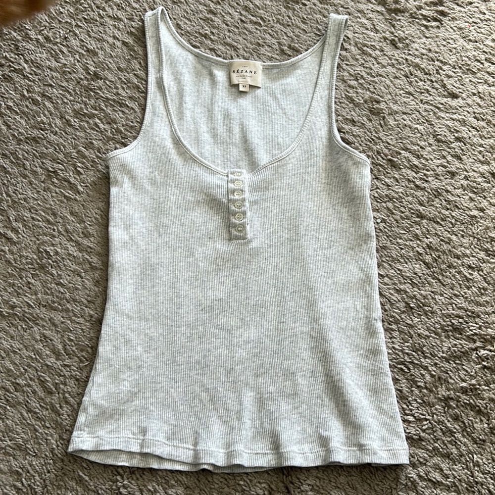 Sézane henley tank
